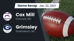 Recap: Cox Mill  vs. Grimsley  2021