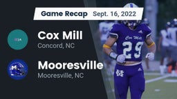 Recap: Cox Mill  vs. Mooresville  2022