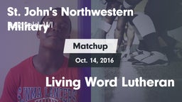 Matchup: St. John's Northwest vs. Living Word Lutheran 2016