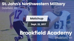 Matchup: St. John's Northwest vs. Brookfield Academy  2017