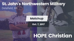 Matchup: St. John's Northwest vs. HOPE Christian 2017