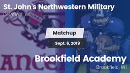 Matchup: St. John's Northwest vs. Brookfield Academy  2019