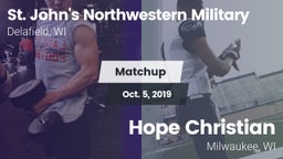 Matchup: St. John's Northwest vs. Hope Christian  2019