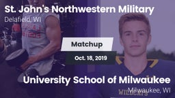 Matchup: St. John's Northwest vs. University School of Milwaukee 2019