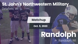 Matchup: St. John's Northwest vs. Randolph  2020