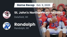 Recap: St. John's Northwestern Military  vs. Randolph  2020