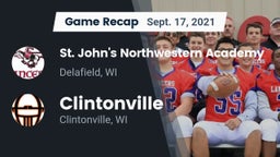 Recap: St. John's Northwestern Academy vs. Clintonville  2021