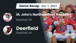 Recap: St. John's Northwestern Academy vs. Deerfield  2021