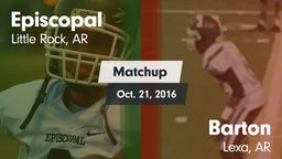 Matchup: Episcopal vs. Barton  2016
