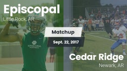 Matchup: Episcopal vs. Cedar Ridge  2017