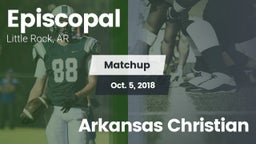 Matchup: Episcopal vs. Arkansas Christian 2018