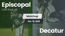 Matchup: Episcopal vs. Decatur 2018