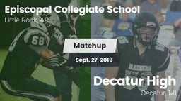 Matchup: Episcopal vs. Decatur High  2019