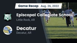 Recap: Episcopal Collegiate School vs. Decatur  2022