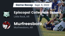 Recap: Episcopal Collegiate School vs. Murfreesboro  2022