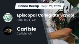 Recap: Episcopal Collegiate School vs. Carlisle  2023