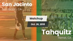 Matchup: San Jacinto High vs. Tahquitz  2018