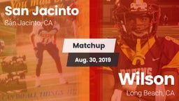 Matchup: San Jacinto High vs. Wilson  2019