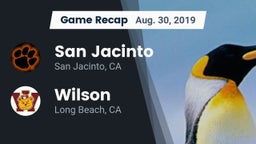 Recap: San Jacinto  vs. Wilson  2019