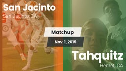 Matchup: San Jacinto High vs. Tahquitz  2019