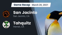 Recap: San Jacinto  vs. Tahquitz  2021