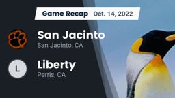 Recap: San Jacinto  vs. Liberty  2022