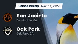 Recap: San Jacinto  vs. Oak Park  2022