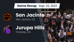 Recap: San Jacinto  vs. Jurupa Hills  2023