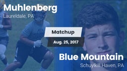 Matchup: Muhlenberg vs. Blue Mountain  2017