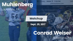 Matchup: Muhlenberg vs. Conrad Weiser  2017