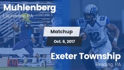 Matchup: Muhlenberg vs. Exeter Township  2017