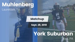 Matchup: Muhlenberg vs. York Suburban  2018