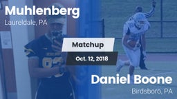 Matchup: Muhlenberg vs. Daniel Boone  2018