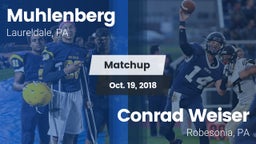 Matchup: Muhlenberg vs. Conrad Weiser  2018