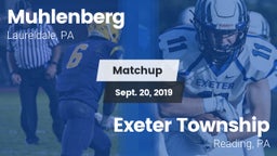 Matchup: Muhlenberg vs. Exeter Township  2019