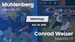 Matchup: Muhlenberg vs. Conrad Weiser  2019