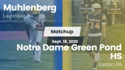Matchup: Muhlenberg vs. Notre Dame Green Pond HS 2020