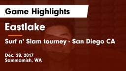 Eastlake  vs Surf n' Slam tourney - San Diego CA Game Highlights - Dec. 28, 2017