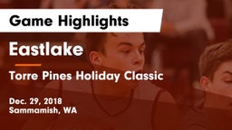 Eastlake  vs Torre Pines Holiday Classic Game Highlights - Dec. 29, 2018