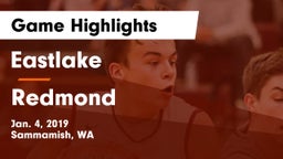 Eastlake  vs Redmond  Game Highlights - Jan. 4, 2019