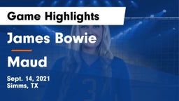James Bowie  vs Maud Game Highlights - Sept. 14, 2021