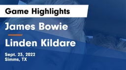 James Bowie  vs Linden Kildare Game Highlights - Sept. 23, 2022