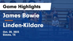 James Bowie  vs Linden-Kildare  Game Highlights - Oct. 20, 2023