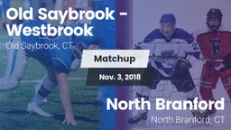 Matchup: Old Saybrook-Westbro vs. North Branford  2018