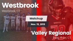Matchup: Westbrook High Schoo vs. Valley Regional  2019