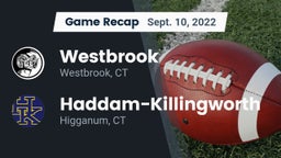 Recap: Westbrook  vs. Haddam-Killingworth  2022