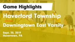 Haverford Township  vs Downingtown East Varsity Game Highlights - Sept. 20, 2019