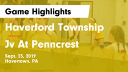 Haverford Township  vs Jv At Penncrest Game Highlights - Sept. 23, 2019