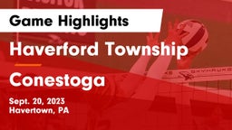Haverford Township  vs Conestoga  Game Highlights - Sept. 20, 2023