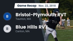 Recap: Bristol-Plymouth RVT  vs. Blue Hills RVT  2018